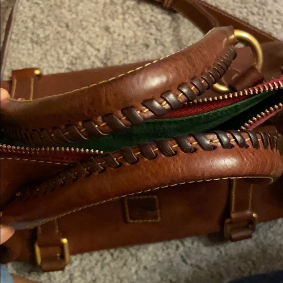 Dooney & Bourke Florentine Leather Satchel - Picture 9 of 9